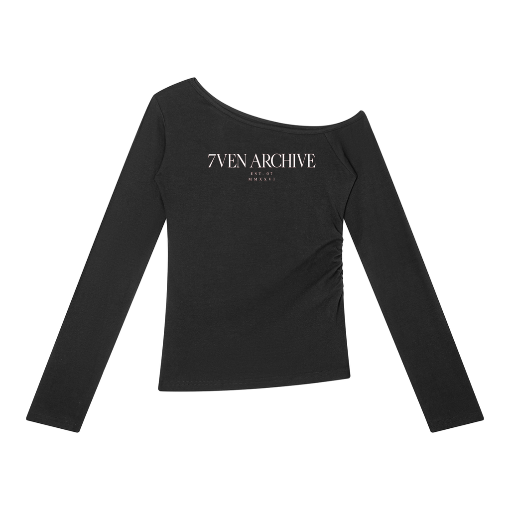 7VEN - Women’s Off-the-Shoulder T-Shirt