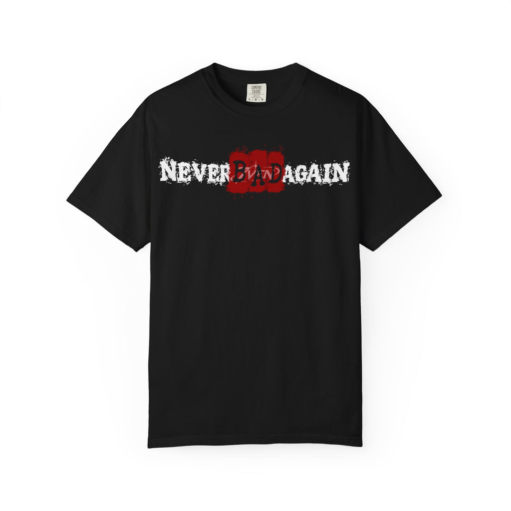 BAD Graphic T-Shirt — Vintage Red Block Letter Tee