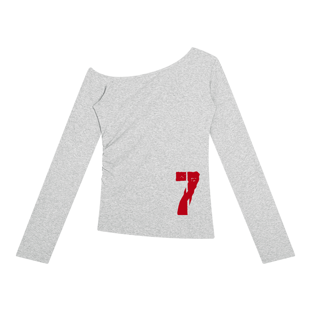 7VEN - Women’s Off-the-Shoulder T-Shirt
