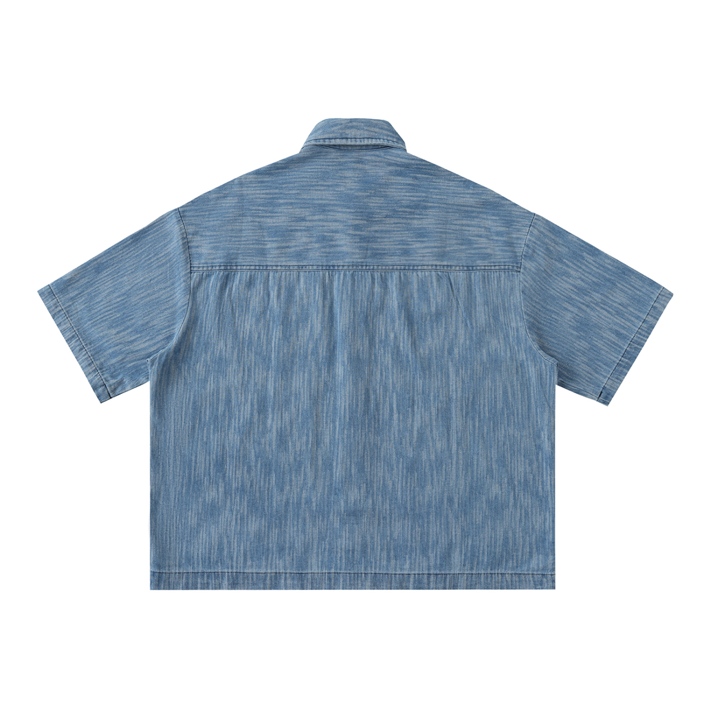 7VEN – Washed Denim Utility Shirt