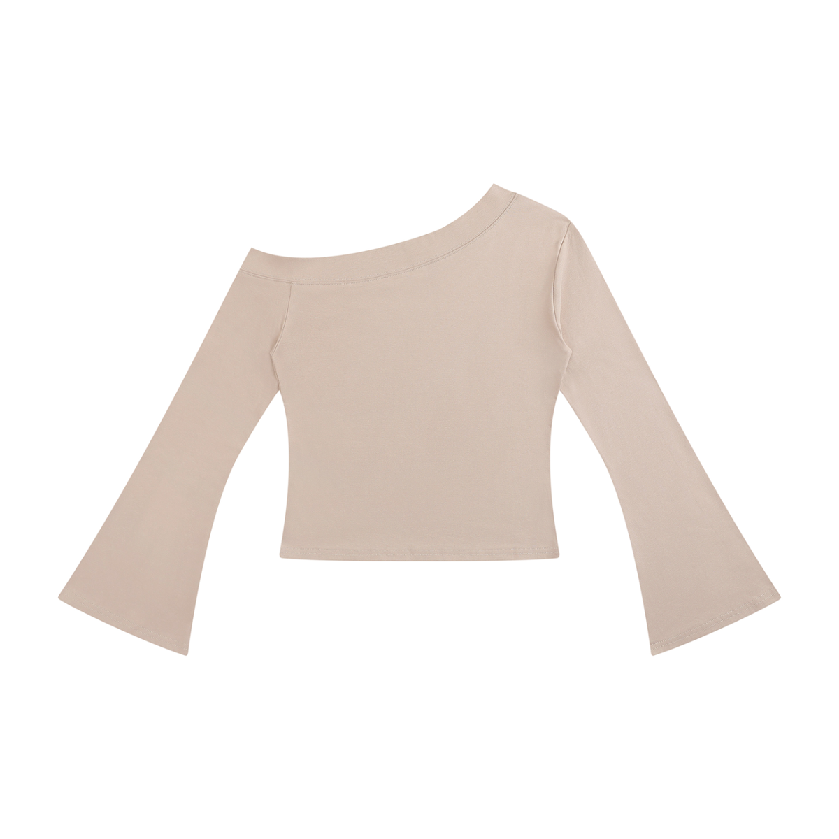 7VEN - Women's Off-Shoulder Bell Sleeve T-Shirt