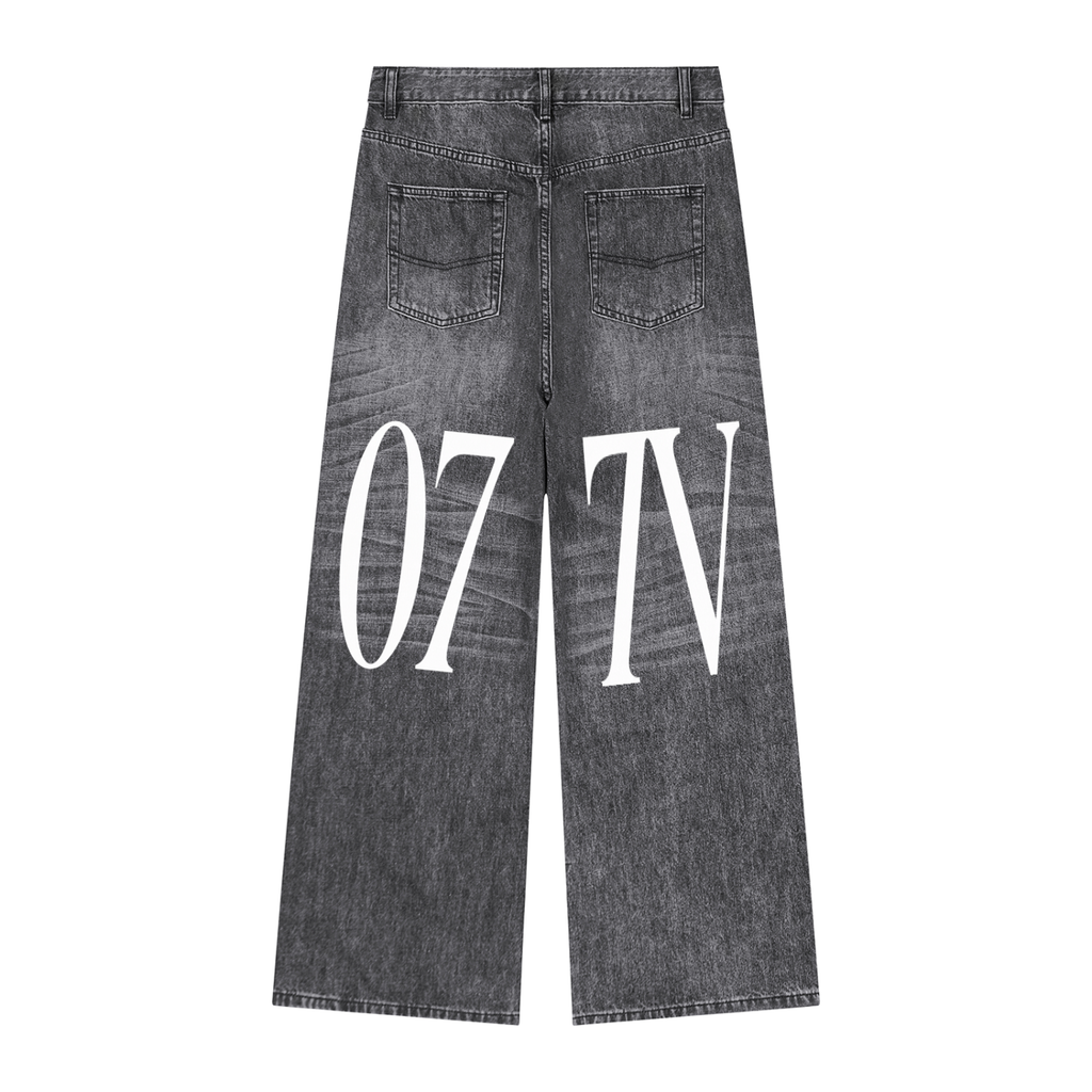 7VEN - Men's Vintage Wash Denim Jeans