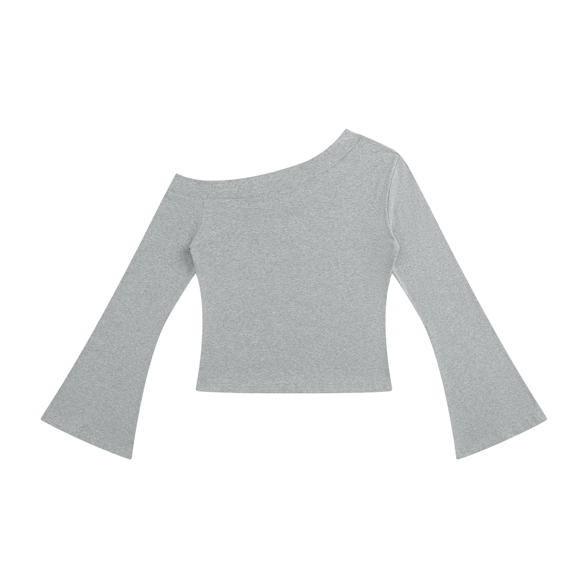 7VEN - Women's Off-Shoulder Bell Sleeve T-Shirt