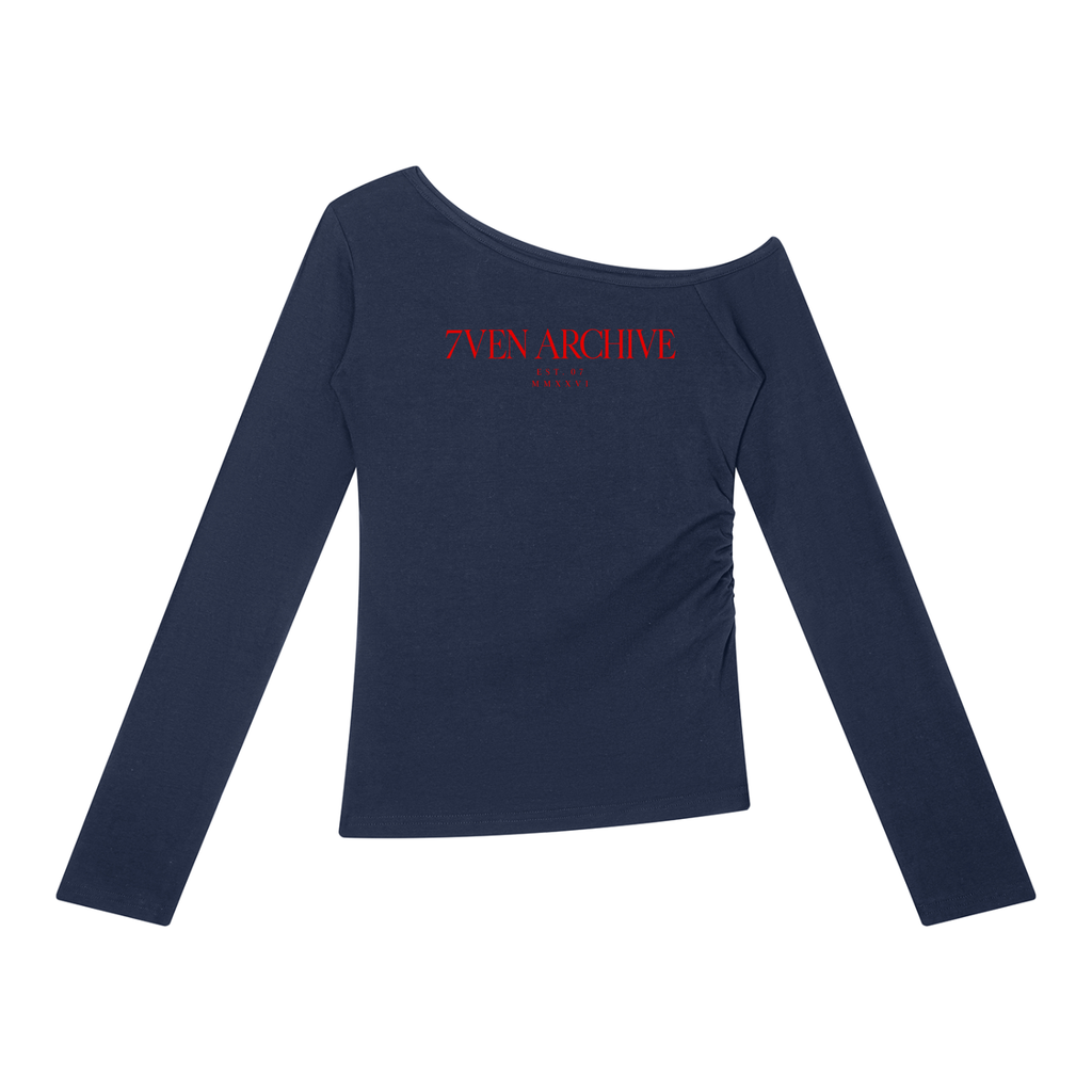 7VEN - Women’s Off-the-Shoulder T-Shirt