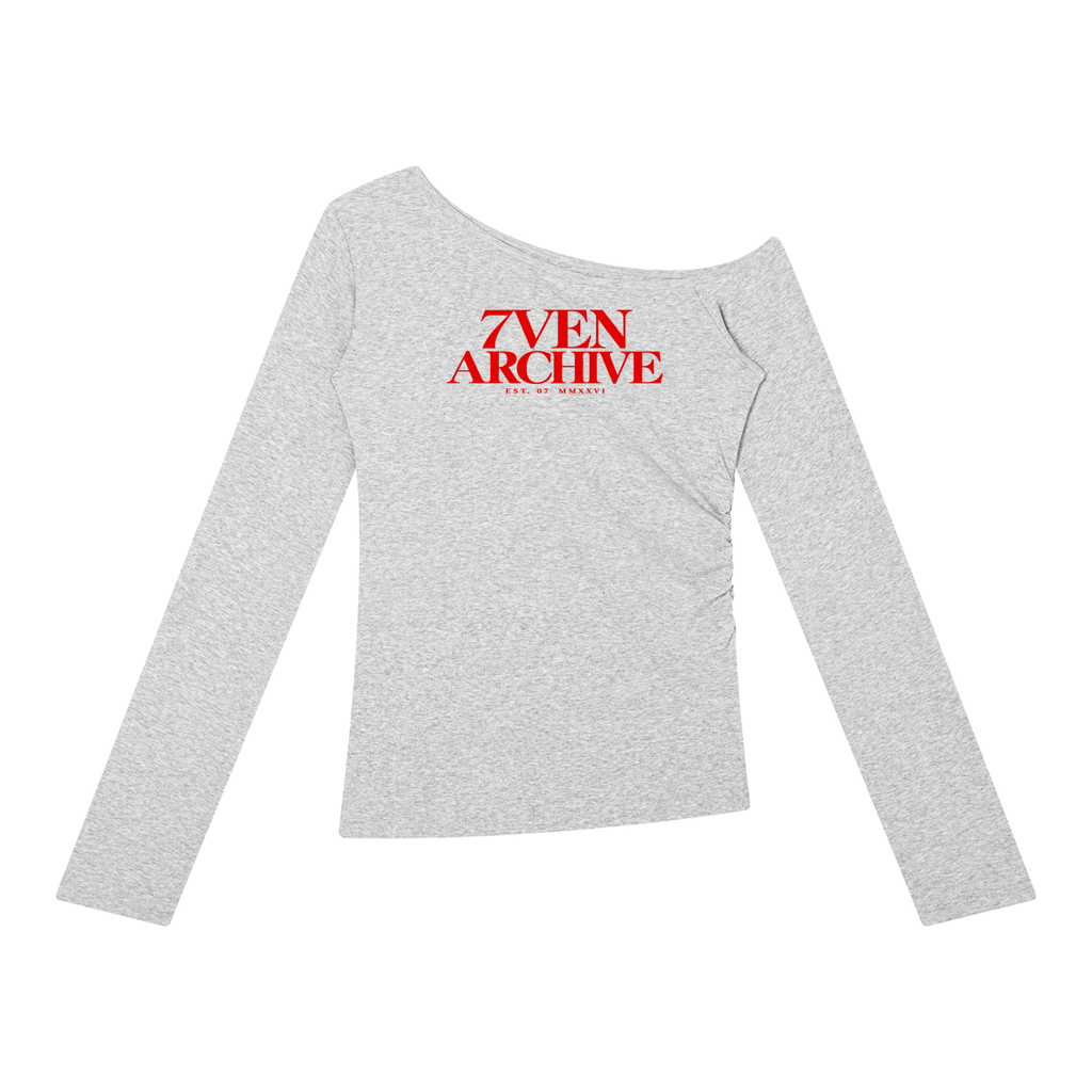 7VEN- Women’s Off-the-Shoulder T-Shirt