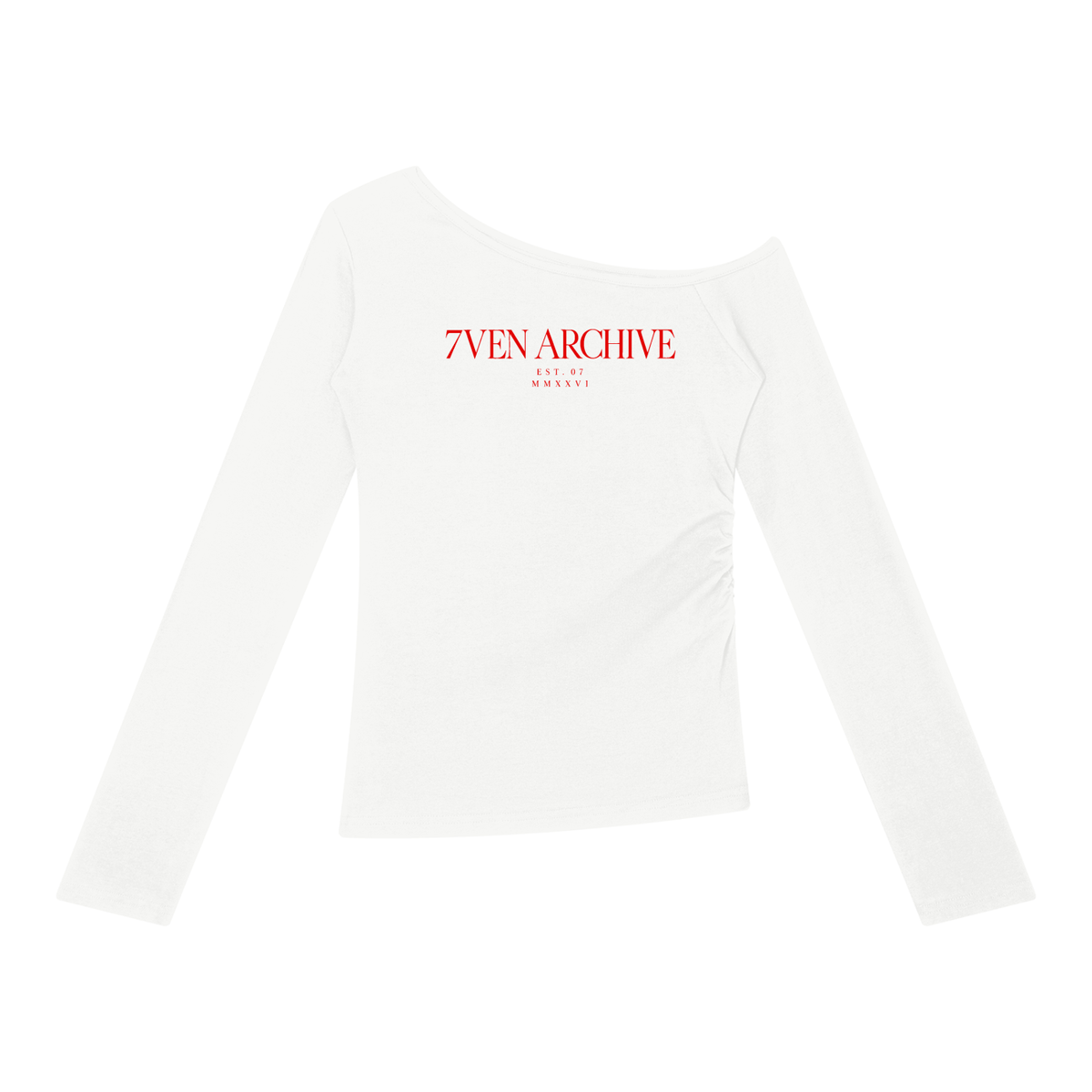 7VEN - Women’s Off-the-Shoulder T-Shirt