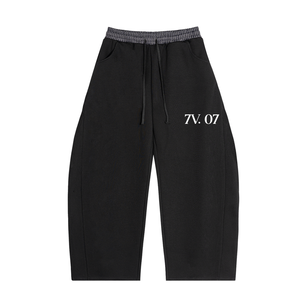 7VEN - Plaid Waistband Sweatpants