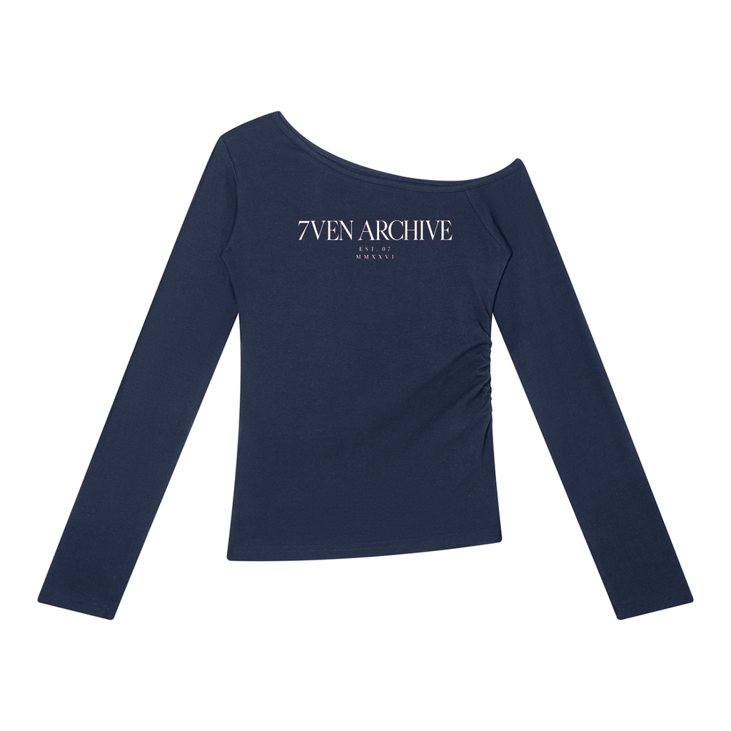 7VEN - Women’s Off-the-Shoulder T-Shirt
