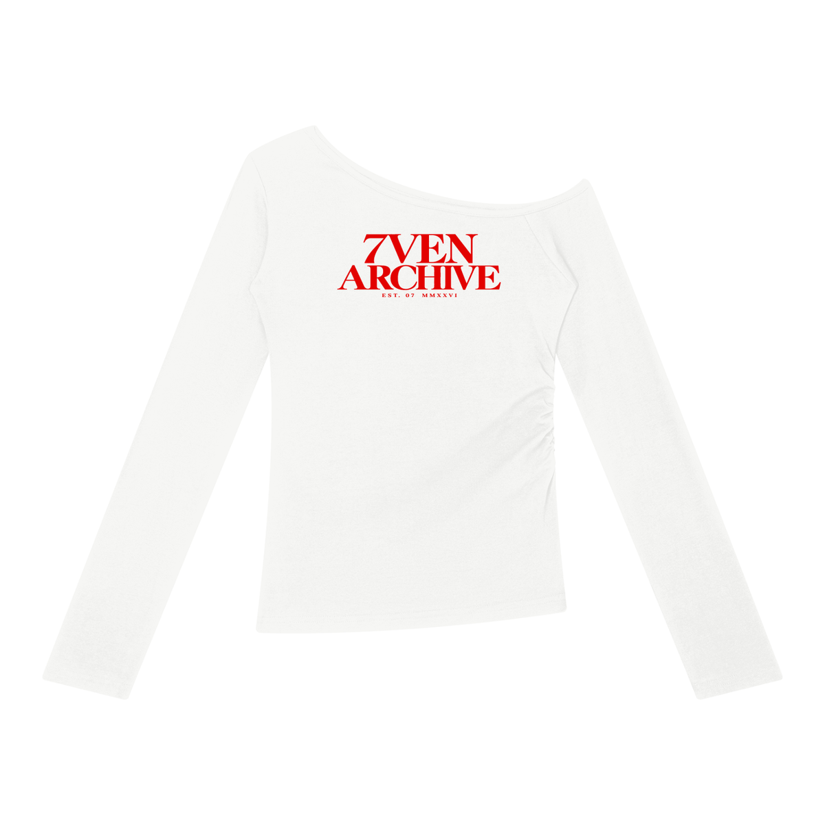 7VEN- Women’s Off-the-Shoulder T-Shirt