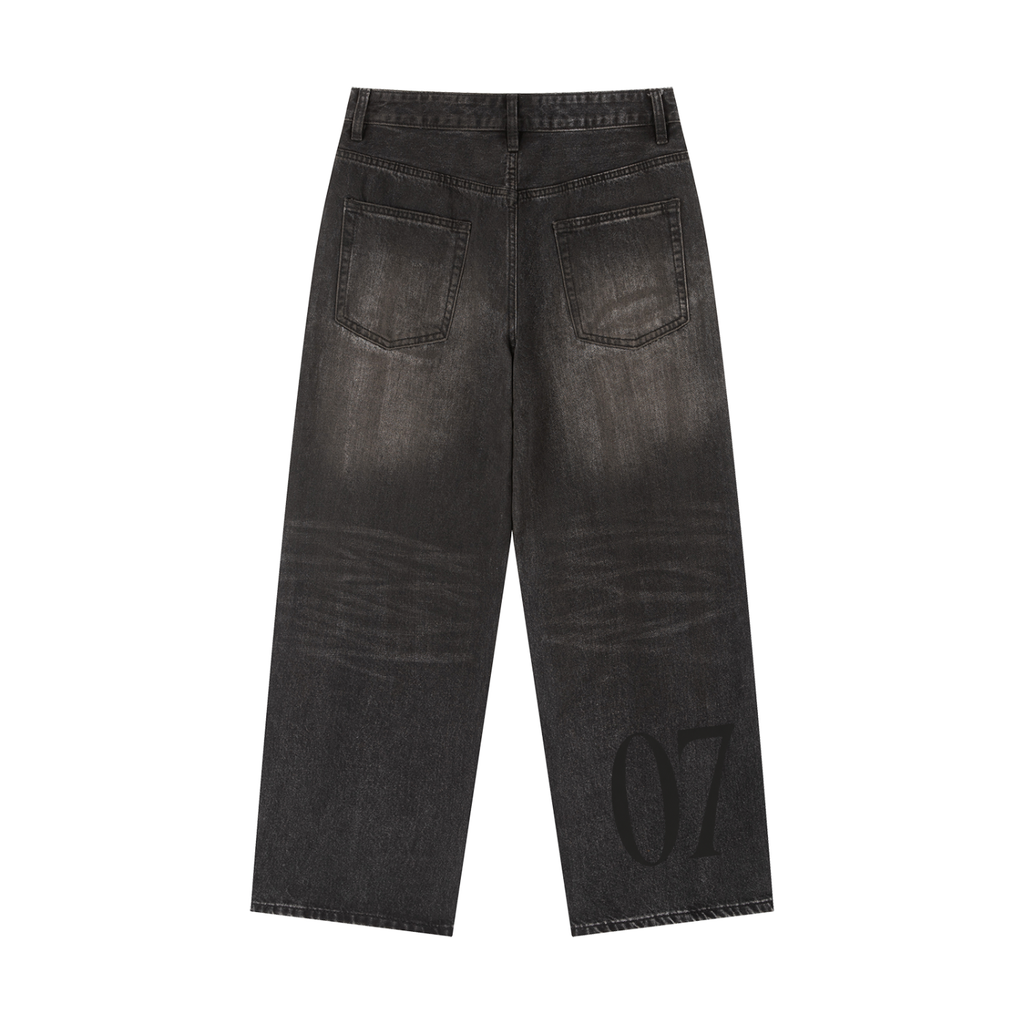 7VEN - Vintage Wash Heavyweight Denim Jeans