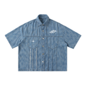 7VEN – Washed Denim Utility Shirt