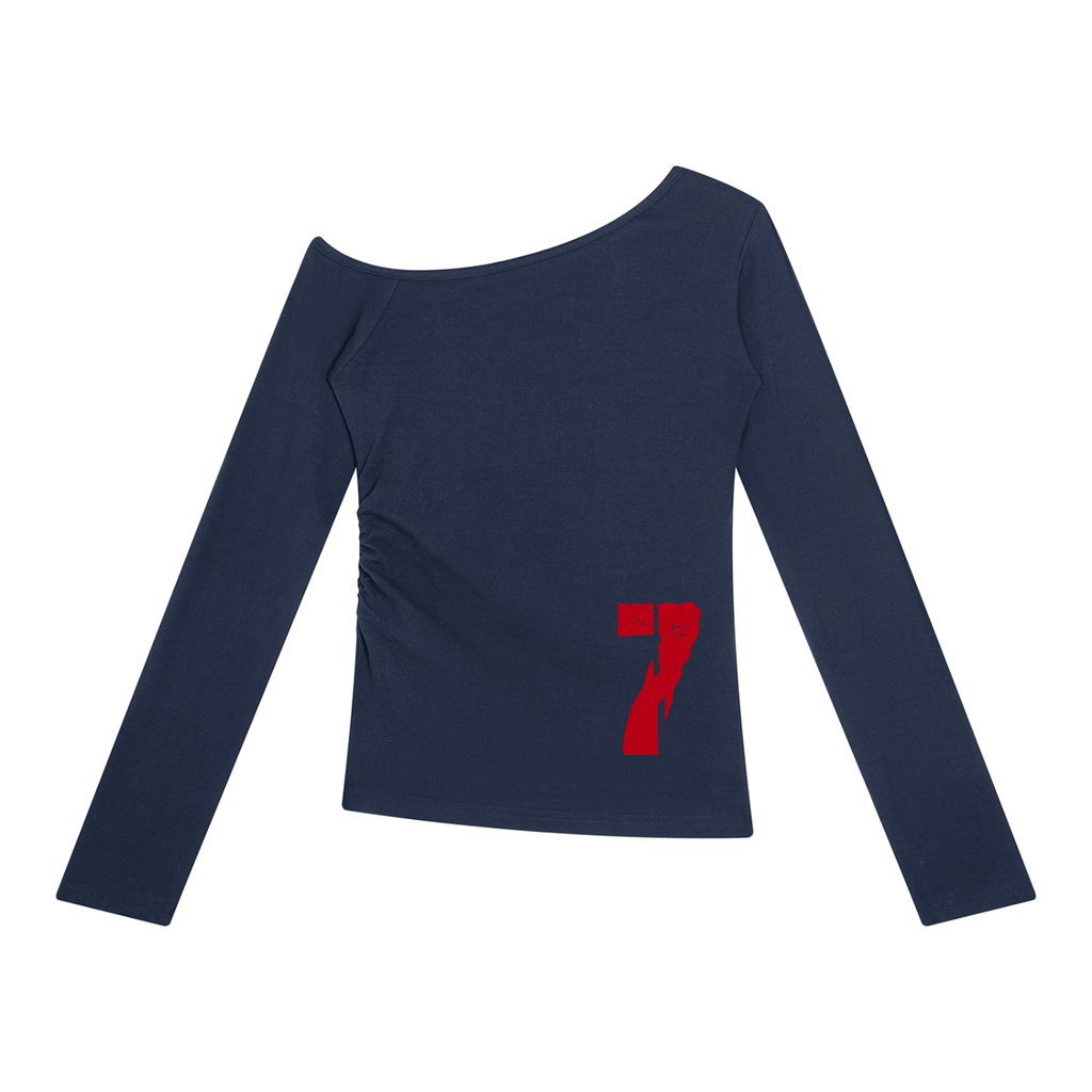 7VEN - Women’s Off-the-Shoulder T-Shirt