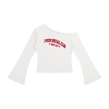 Women's Off-Shoulder Bell Sleeve T-Shirt